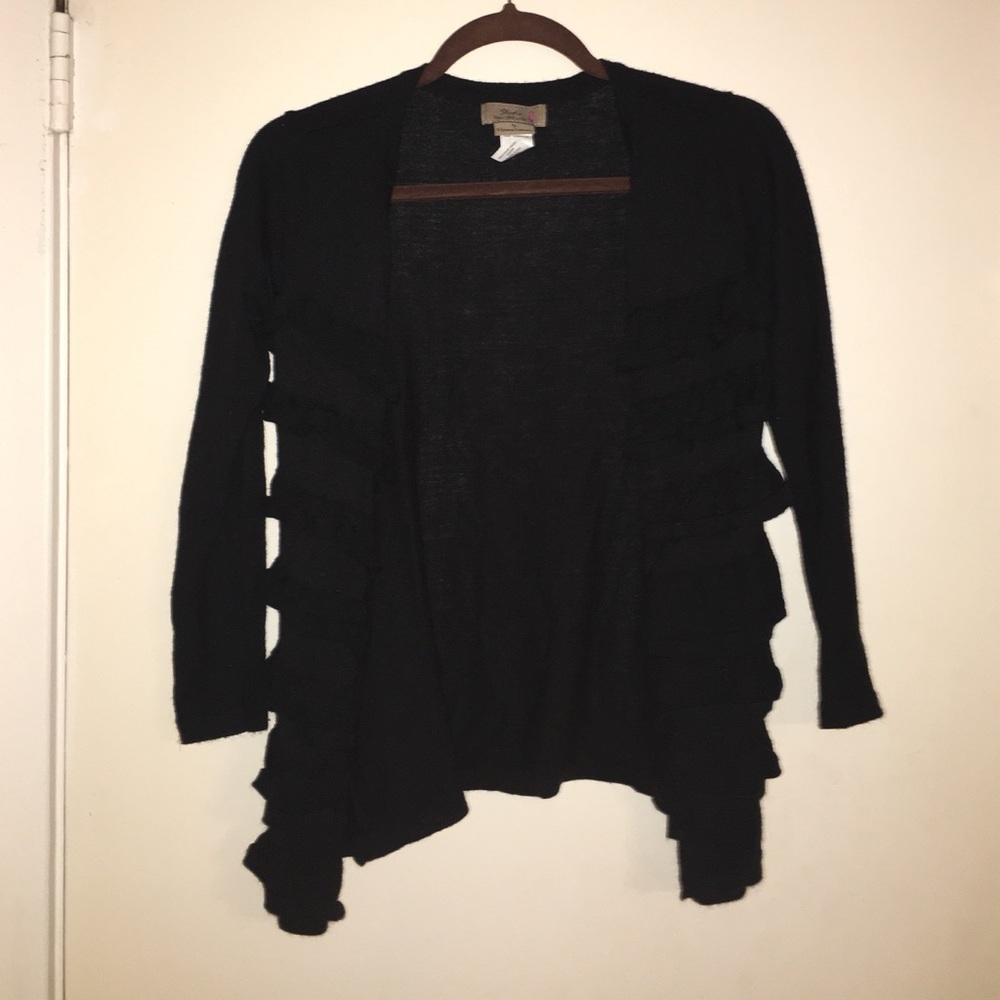 Sz 10 Studio 342 by Florence Eisemon black sweater