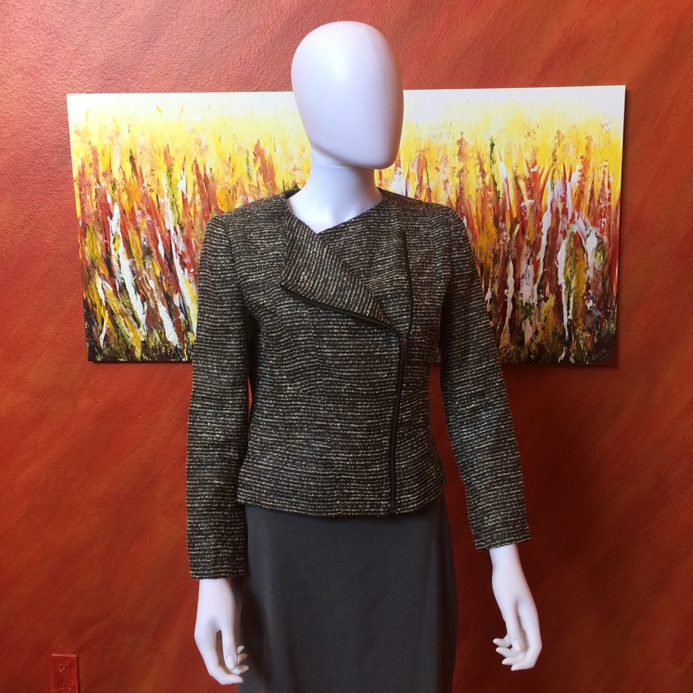 Moto Zip Tahari Jacket