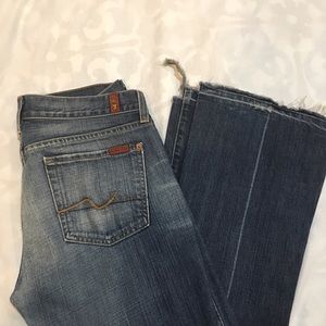 Seven for all mankind bootcut jeans sz 29