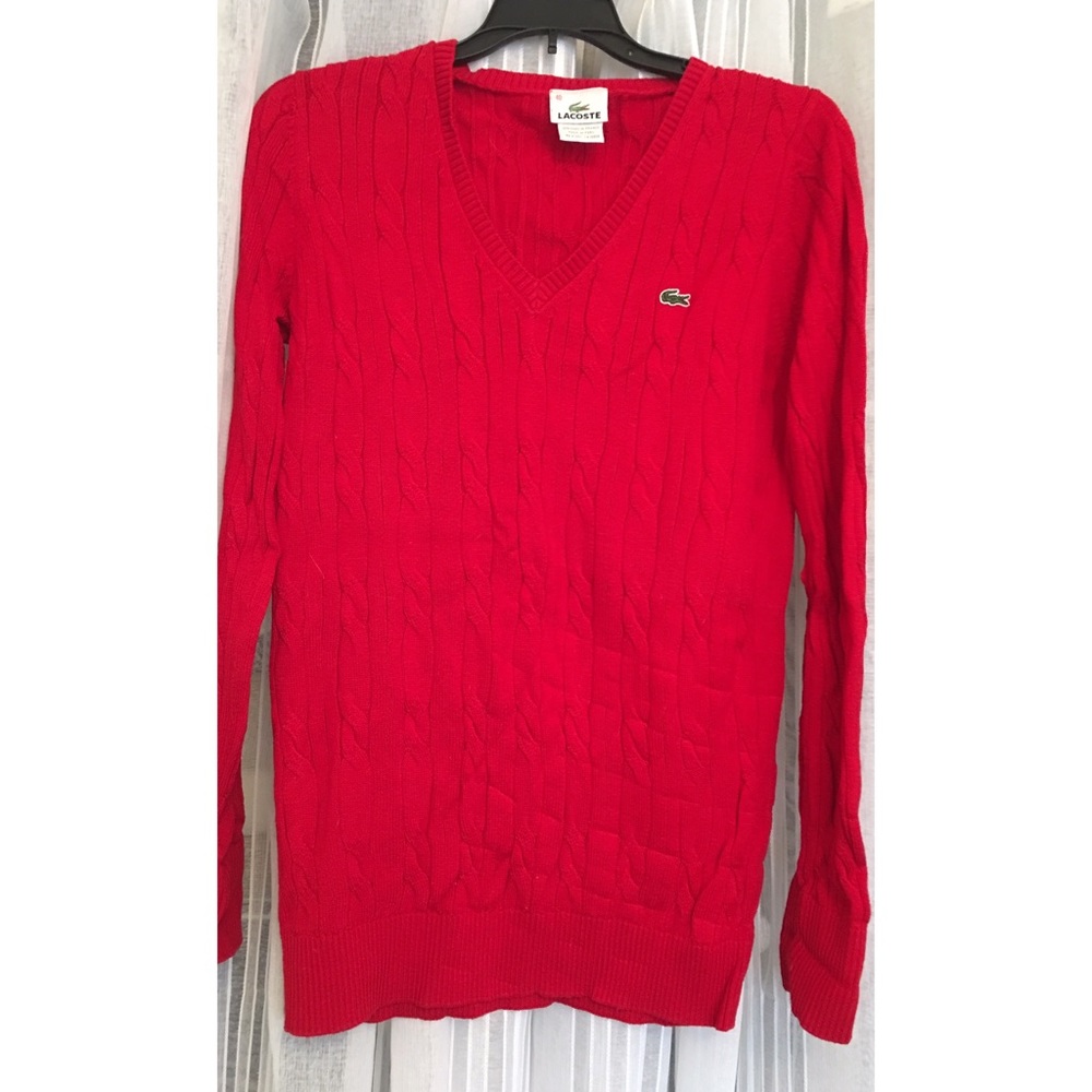 LACOSTE women's sweater size 40