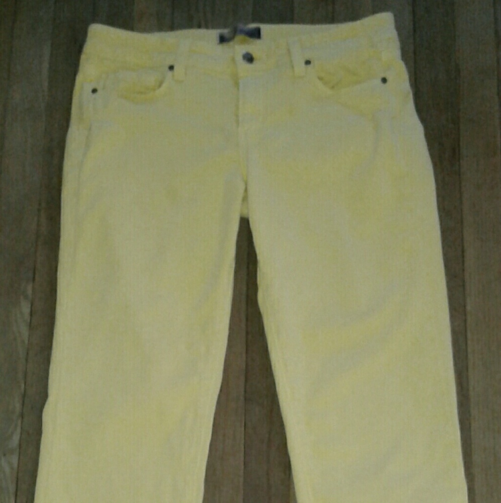 Preowned Paige Peg Skinny Jeans Yellow Size (29)