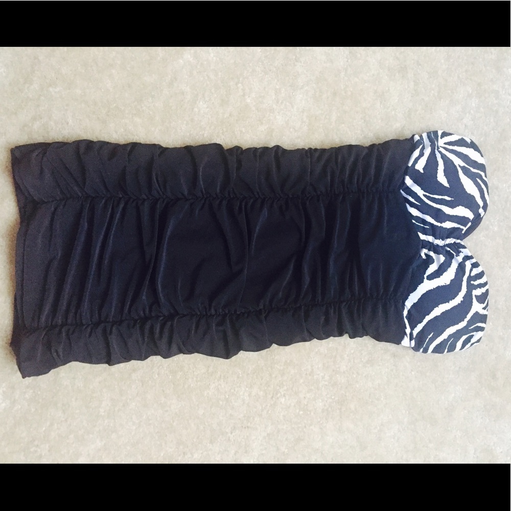 Black and Zebra print dress