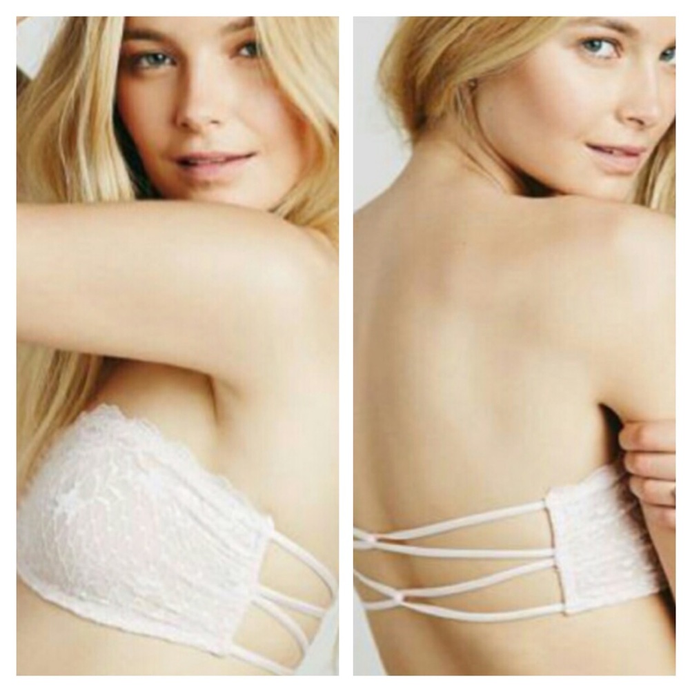Free People Galloon Lace Essential Bandeau Bra
