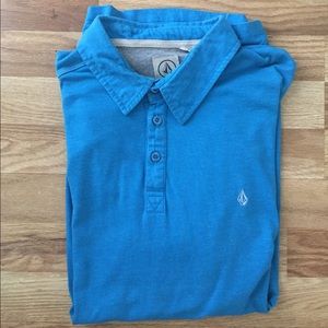 Volcom Blue Polo