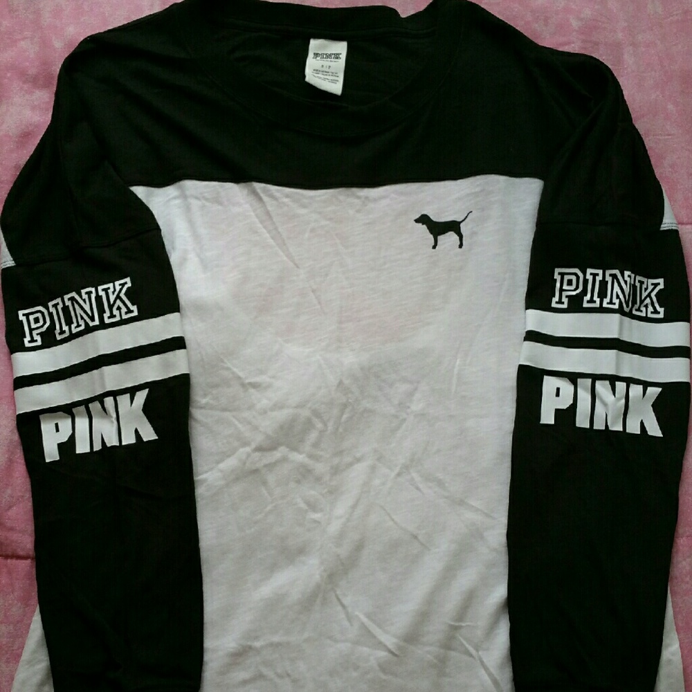 Victoria's Secret PINK Open Back Shirt S GUC