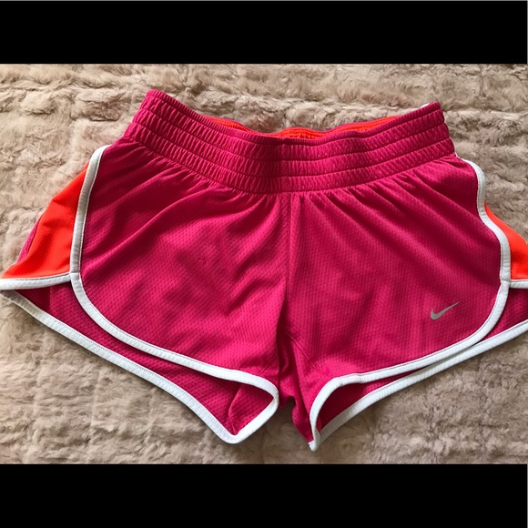 Nike Dri-Fit Pink Shorts - Picture 1 of 5