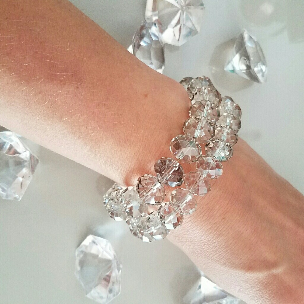 The Limited Smokey Faux Crystal Bracelet