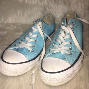Blue converse