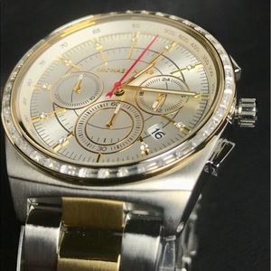 Michael Kors unisex stainless steel watch