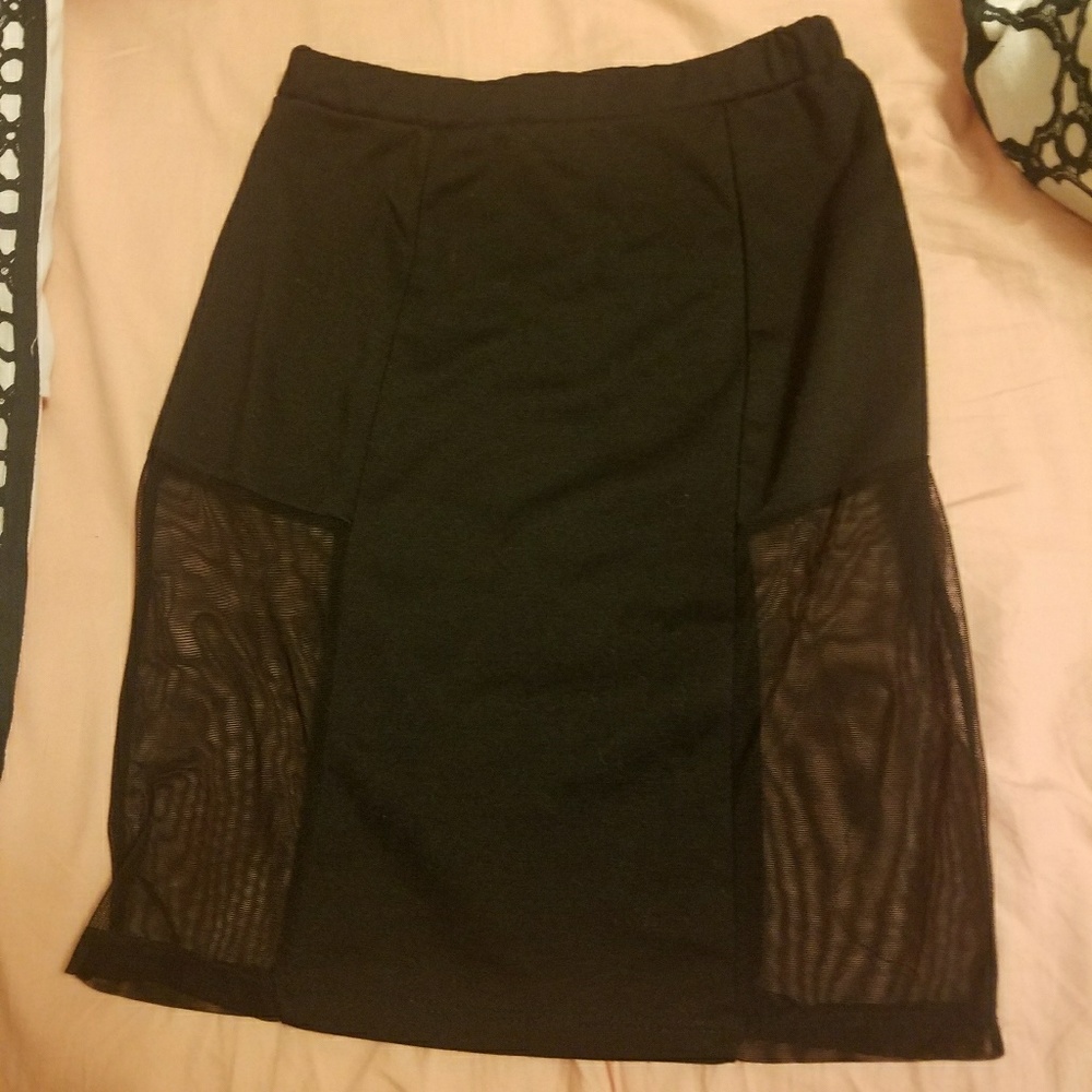 Charlotte Russe Mesh skirt