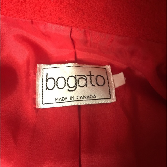 Vintage Red Wool Jacket - Picture 7 of 7