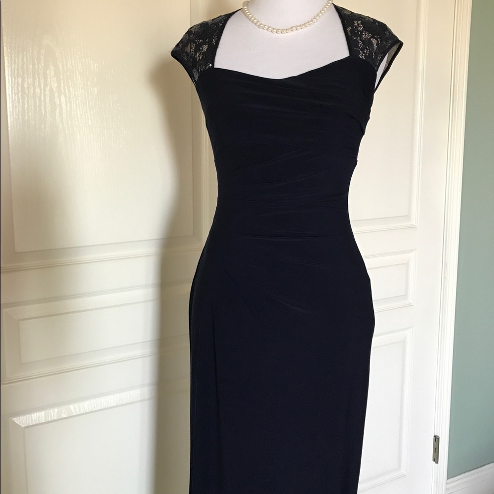 Lauren Ralph Lauren - Formal Long Gown - Deep Blue