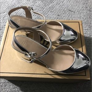 Asos silver shoes