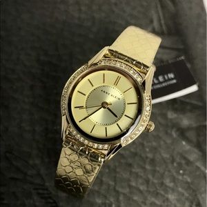 Anne Klein ladies leather watch