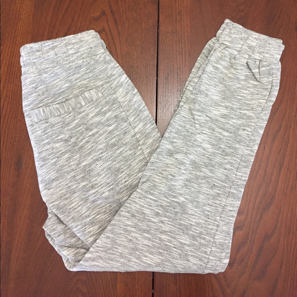 Penshoppe Denimlab S Gray & White Sweats/Joggers