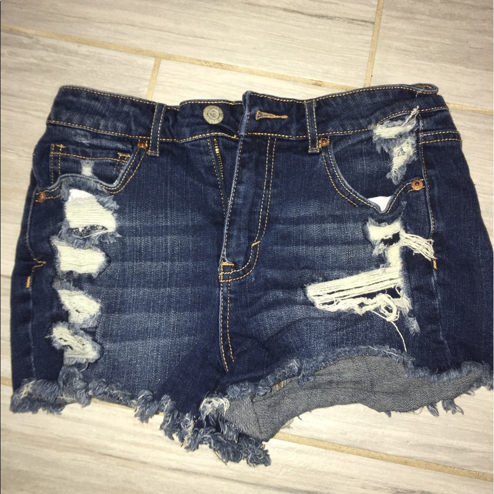 Destroyed shorts