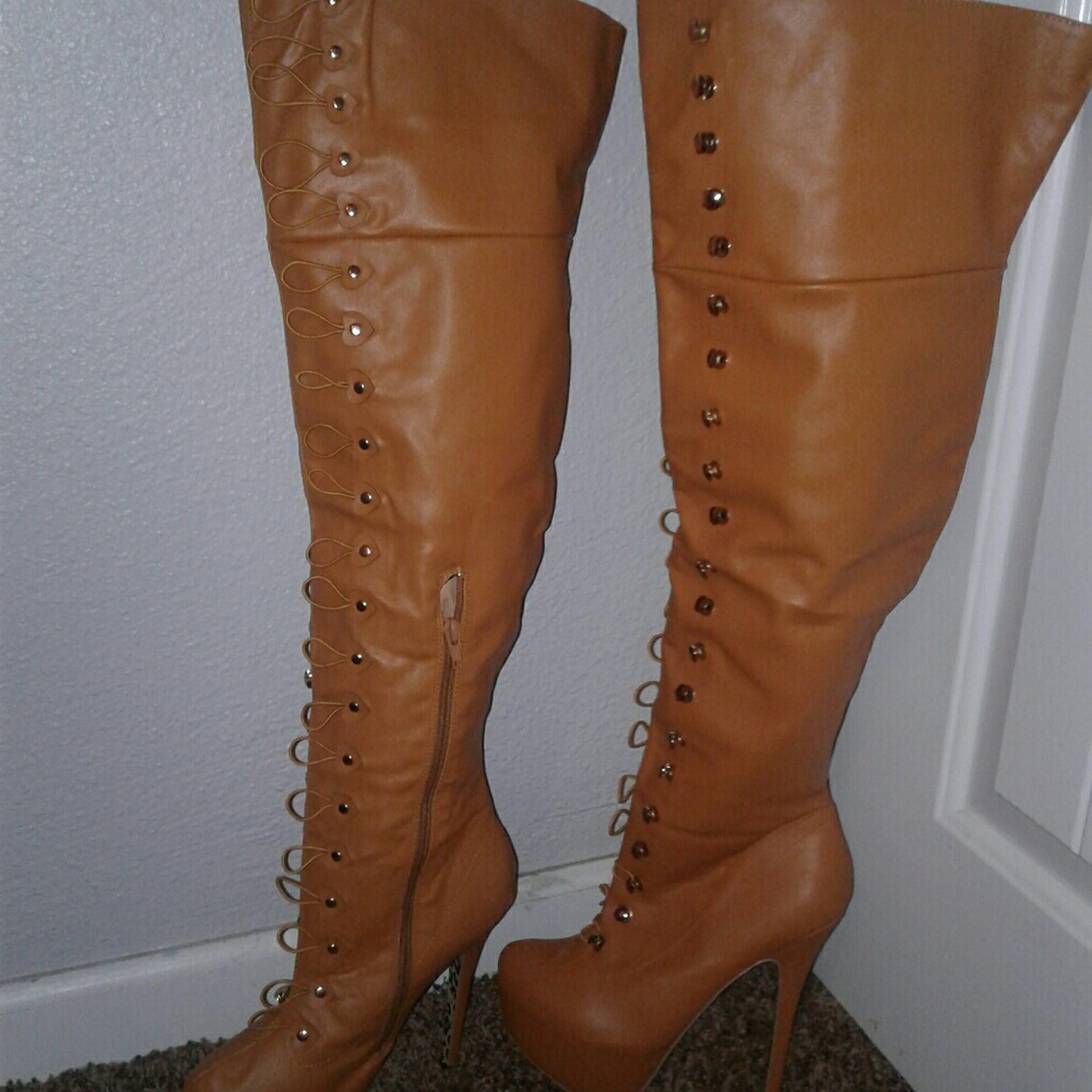 Thigh high boots
