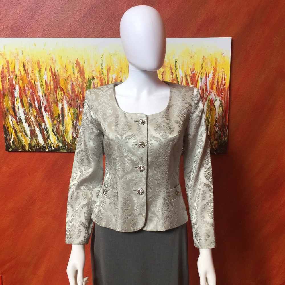 Classic Jackie O Oleg Cassini Jacket