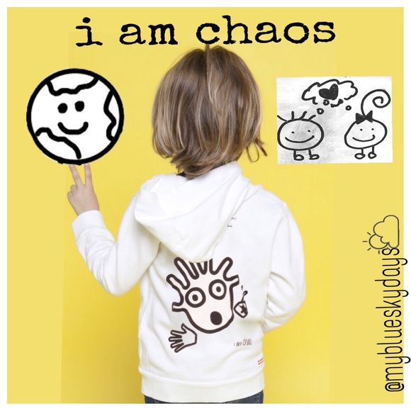 βπΌοΈππI am chaos unisex toddler hoodieππ - Picture 2 of 5