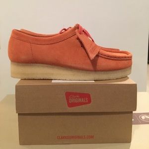 coral wallabees