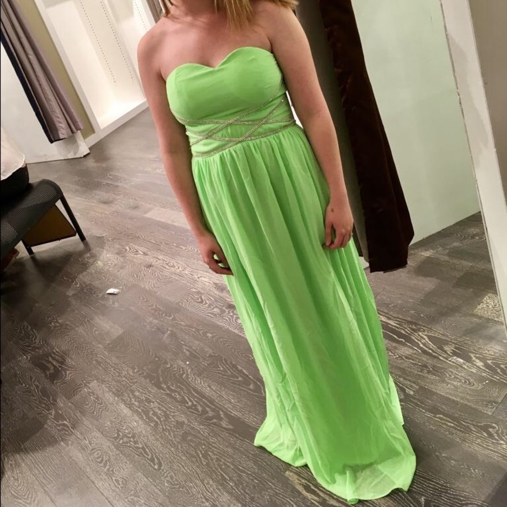 Green Prom dress