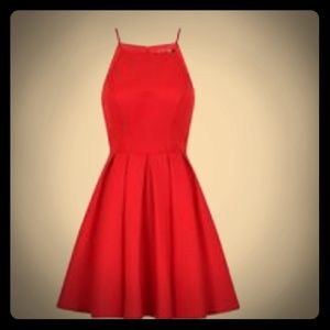Red Cocktail Dress