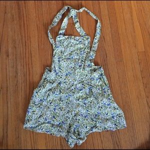 TopShop Petite floral romper Size 4P
