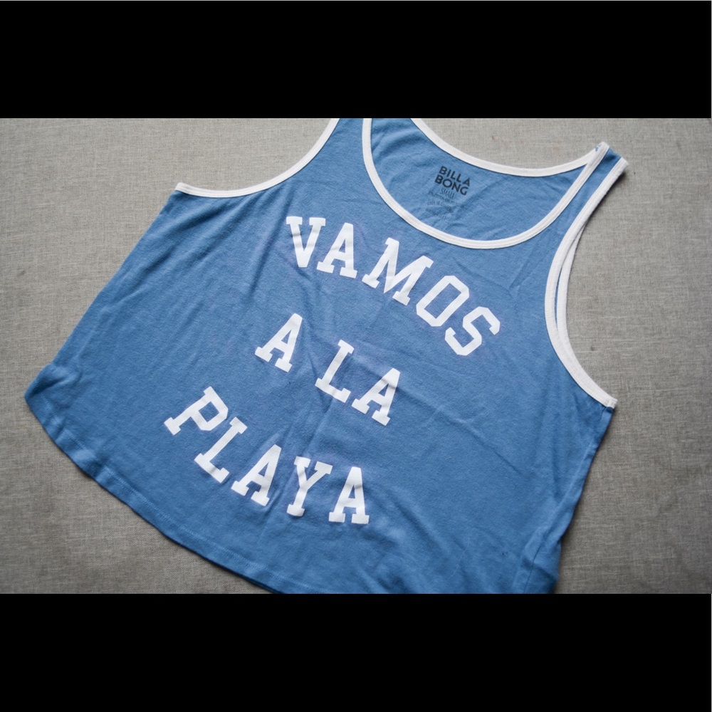 VAMOS A LA PLAYA (Lets go to the beach!) TANK