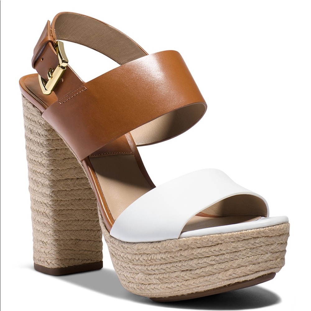 🚫SOLD🚫 MK Collection Summer Espadrilles Platform