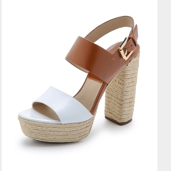 🚫SOLD🚫 MK Collection Summer Espadrilles Platform - Picture 4 of 6