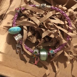 purple pandora bracelet*