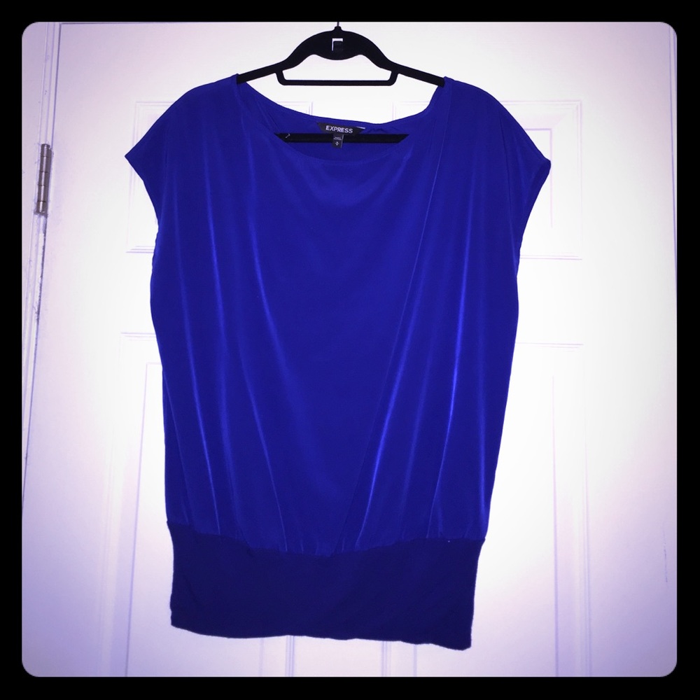 Royal Blue Express Top - Size Med