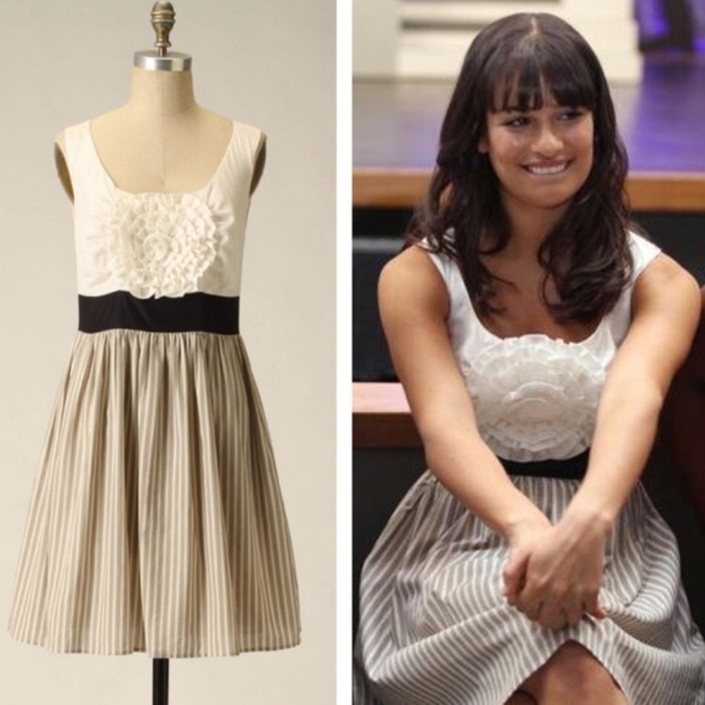 Anthropologie Bold Boutonniere Dress by Burlapp