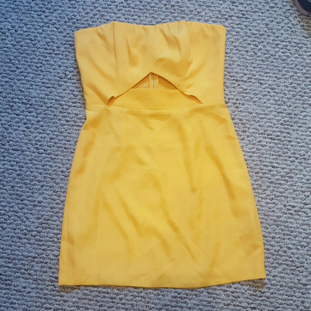 Gorgeous Yellow Marciano Dress