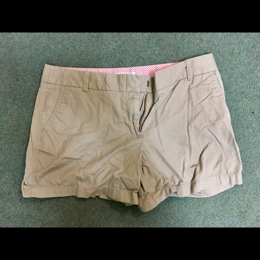 J. Crew khaki shorts