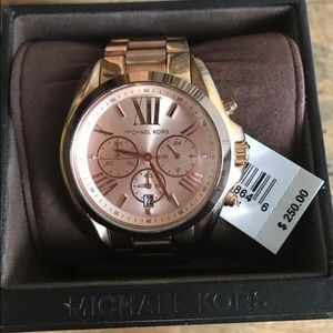 Michael Kors rose gold watch