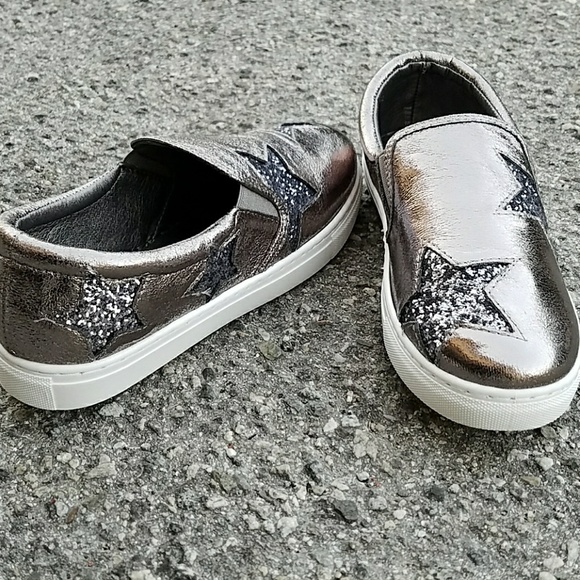 𝙇𝙖𝙨𝙩 Siz 6.5 🖤Pewter Metallic Glittery - Picture 3 of 8