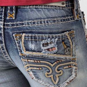 Rock Revival designer denim jeans "cameo" boot cut