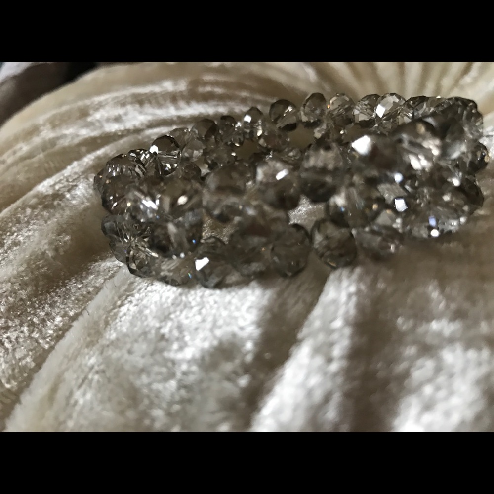 Clear stone bracelet