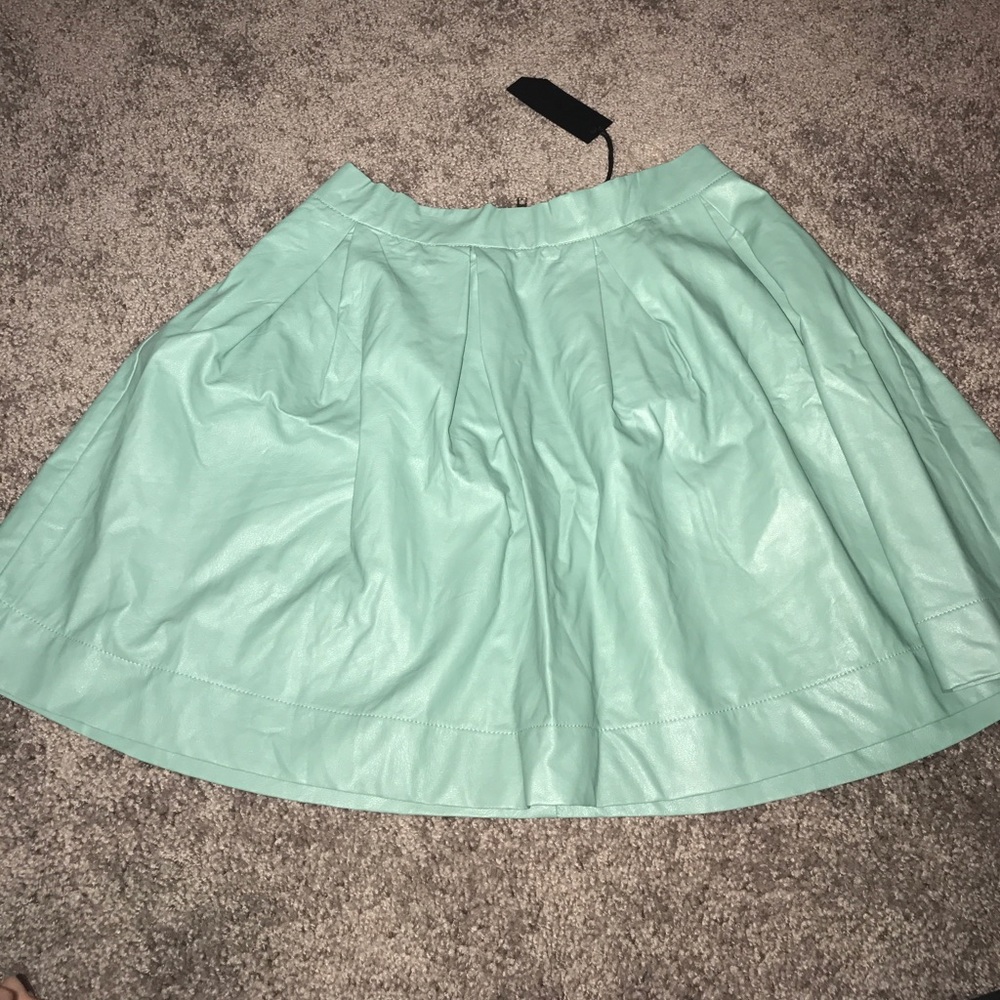 Brand new leather skirt, never worn.