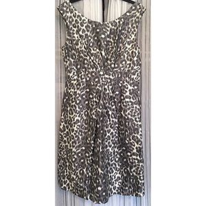 KATE SPADE NEW YORK leopard dress size 8