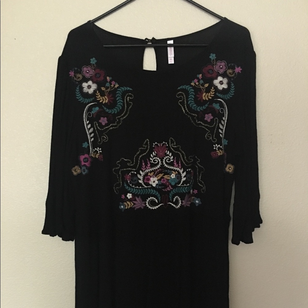 Embroidered dress