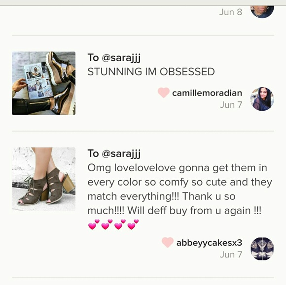 𝙇𝙖𝙨𝙩 𝙎𝙞𝙯 10🍃Gladiator Peep Toe Chunky Heel - Picture 5 of 8