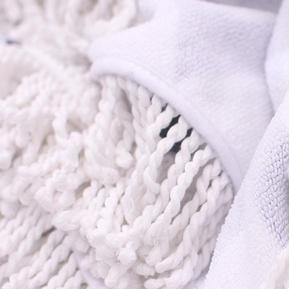 Round Beach Towel ( Cotton ) Hamburger Print - Picture 2 of 2