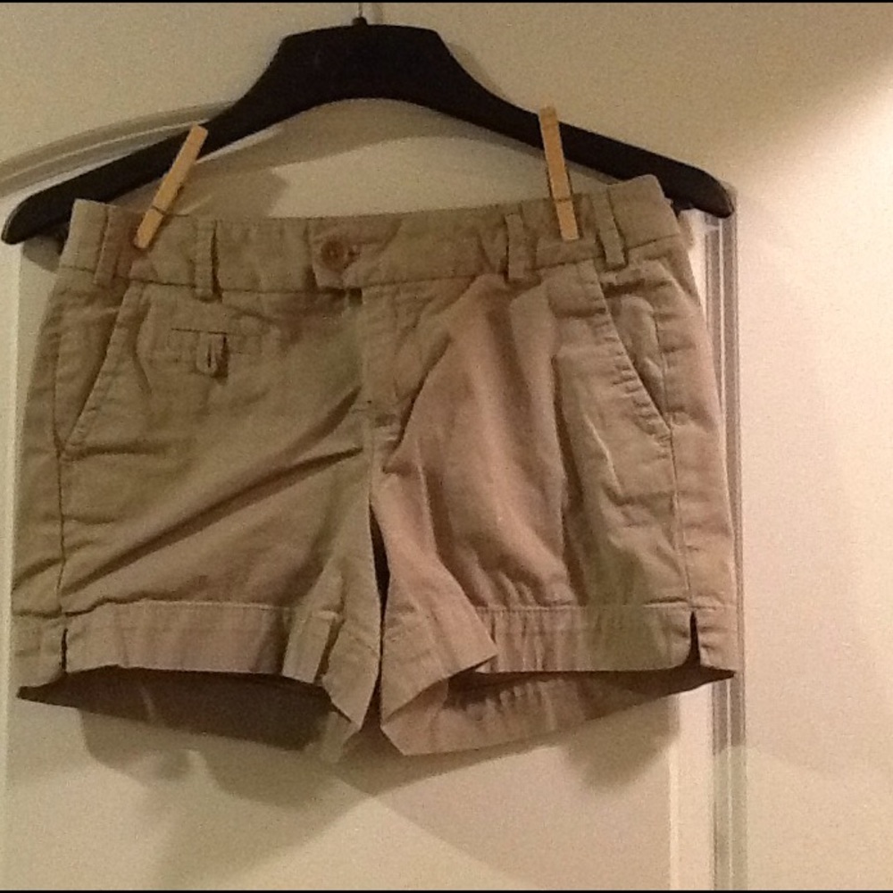 BananaRepublic Martin Fit Shorts Stretch Khaki sz2