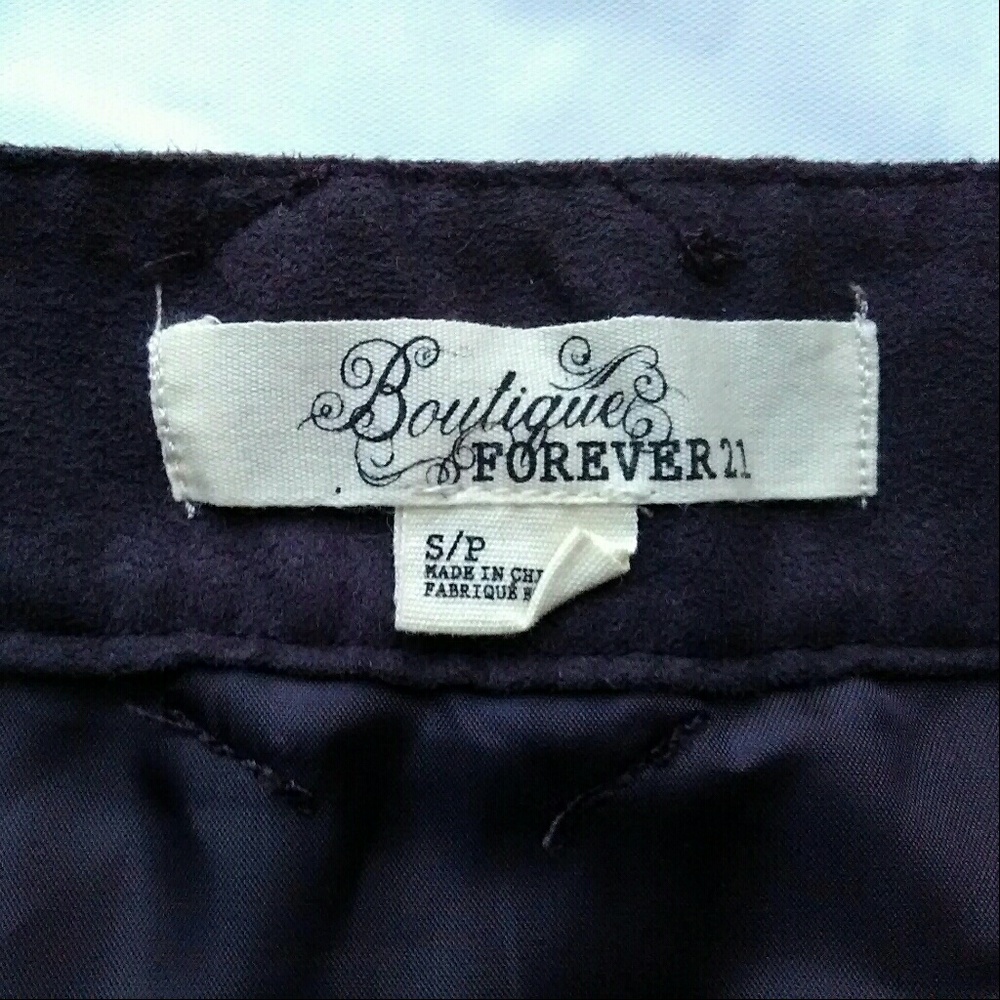 Forever 21 Boutique Snap front Mini Skirt NWT - Picture 4 of 4