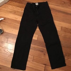Black boys chino pants
