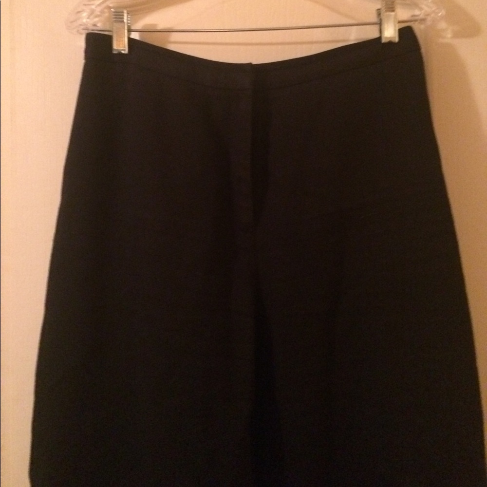 Talbots size 10 black 100% linen