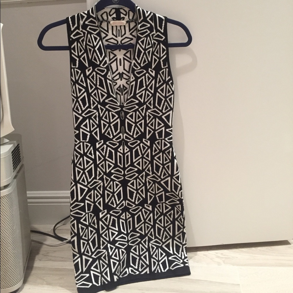 Black and white Dress