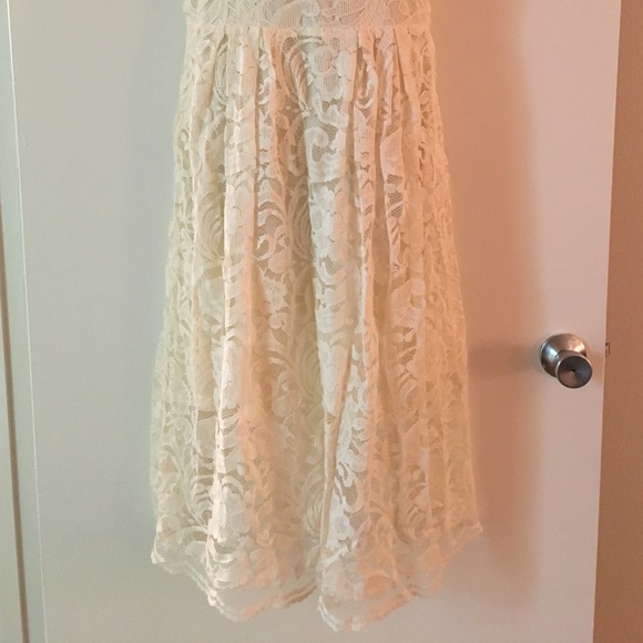H&M Ivory Lace Dress (size 14) - Picture 2 of 8